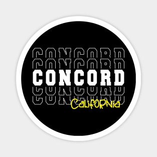 Concord city California Concord CA Magnet